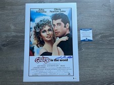 John Travolta Signed Grease 12x18 Photo Beckett COA Danny Zuko