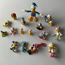 Vintage Disney Toy Lot of 16: Donald Duck, Daisy Duck, Mickey, Minnie Mouse