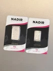 25 Gram NADiR Silver Bar (In Cards). Please Read Description.