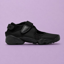 Nike Air Rift Breathe Triple Black DN1338-004 Women's Size New
