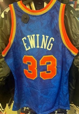 New York Knicks Mitchell & Ness '91 Patrick Ewing Swingman Lunar New Year Jersey