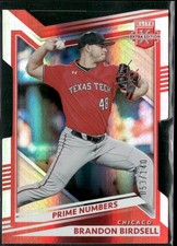 2022 Panini Elite Extra Edition Prime Numbers Die-Cut /140 Brandon Birdsell #143