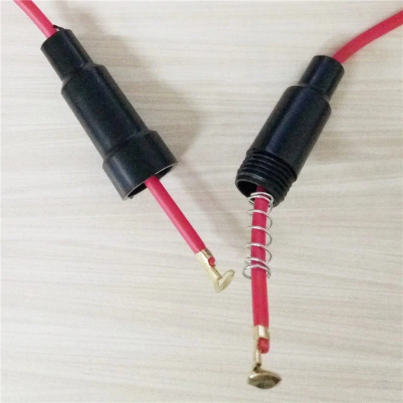 5x Glass Fuse Holder Screw Small Inline Round Circular Wired AGC 5x20mm Black - Image 4 of 4