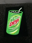 Vintage Late 90 Early 2000 Mountain Dew Advertisement Light Up Sign Works Great