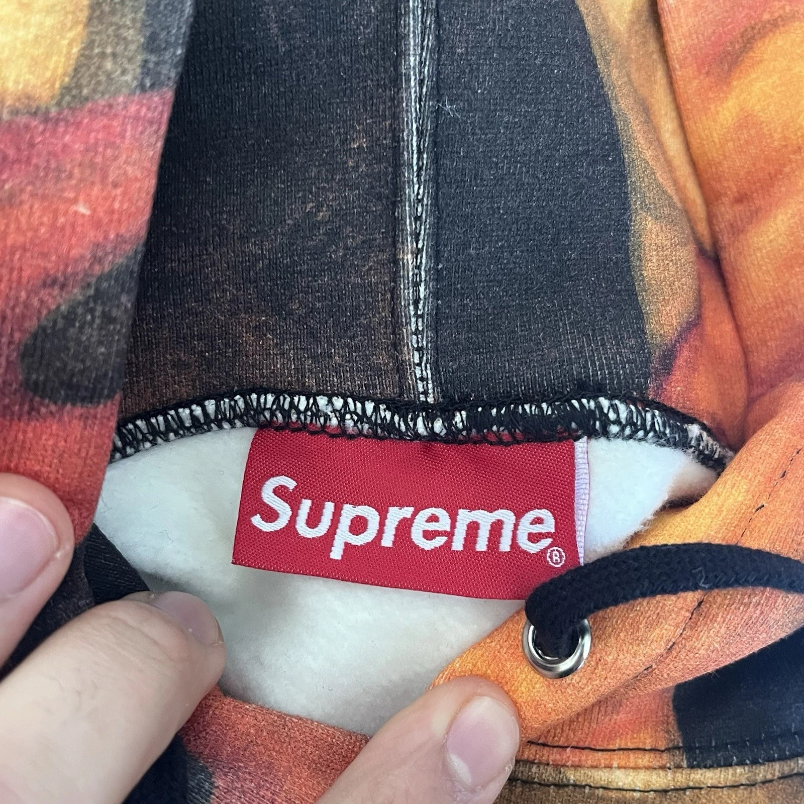 Supreme Martin Wong 8 Ball? Felpa con Cappuccio (FW19) Uomo Taglia M Spedizione Gratuita✅