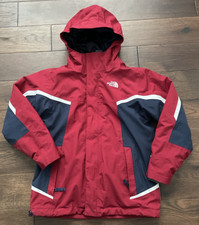 North Face Jacket Youth Large 10-12 HyVent Hooded Waterproof Outdoor Coat