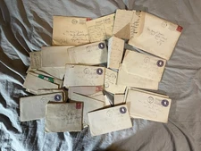 1930's Love Letters To Sweetheart Lot of 22 Handwritten & Typed Bronx New York
