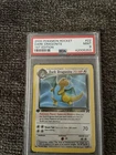 2000 Pokemon Rocket Dark Dragonite 1st Edition Thick Stamp PSA 9