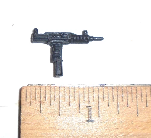 GI Joe Figure Accessory   1997 Snake Eyes        UZI Sub Machine Gun