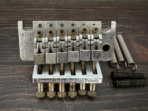 80s Jackson JT-6 Tremolo Bridge Chrome Floyd Rose Licensed