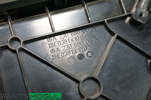 03-06 Mercedes R230 SL500 Center Console Arm Rest Storage Tray Compartment OEM - Picture 12 of 13