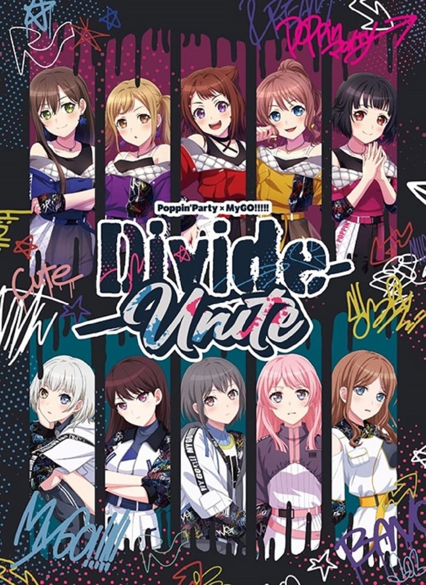 Poppin'Party x MyGO Live Divide/Unite Limited Edition Blu-ray CD