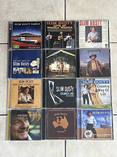 HUGE 12 x SLIM DUSTY MUSIC CD BUNDLE