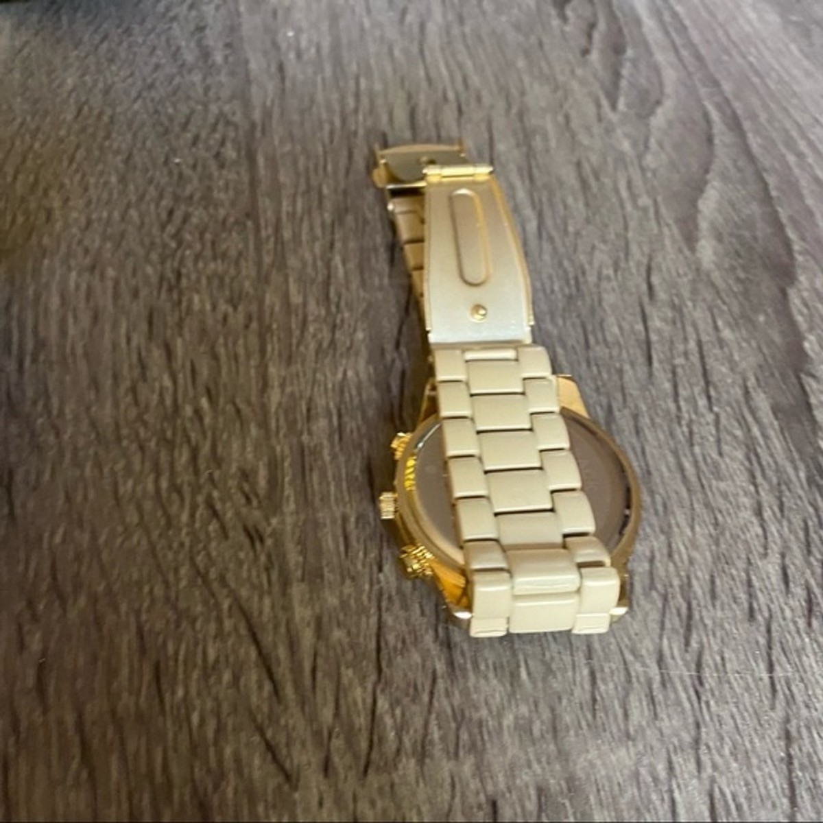 Stylish Cream Watch with Gold Accents Longines Master Collection Moonphase main image 2