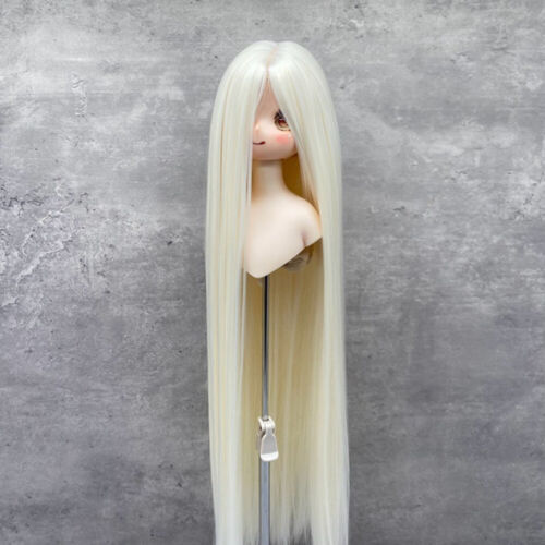 Lange glatte BJD Haar Perücken für 1/3 1/4 1/6 Kugelgelenk Puppenzubehör Perücken - Bild 25 von 65