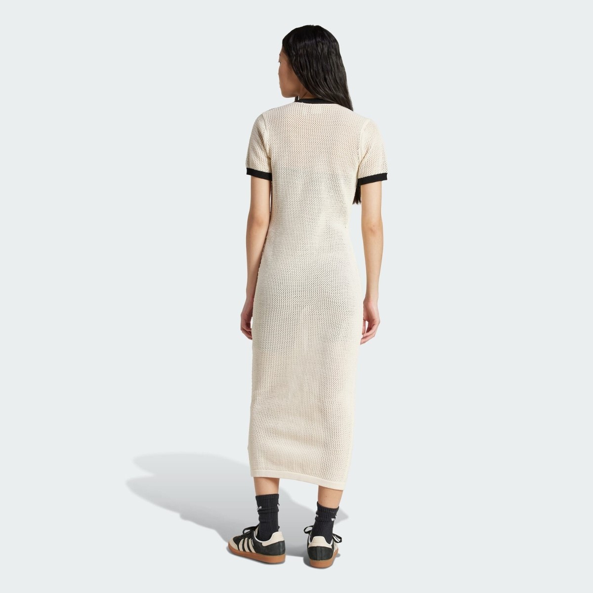 【ADIDAS】Originals Premium Crochet Dress JD1074 adidas WMNS Originals Premium Crochet Dress Wonder White