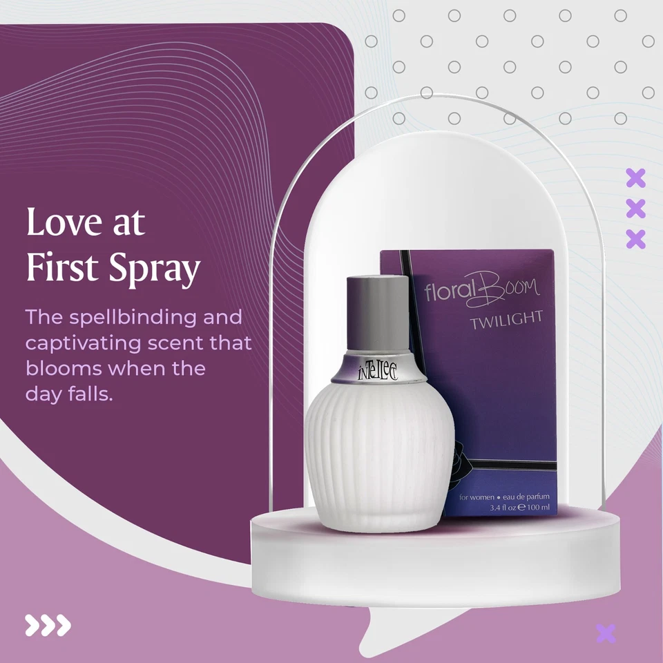 Pack de 2 Perfumes Floral Boom Twilight | 100 ml 3,4 fl OZ Foto 2 de 4