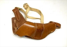 Vintage JAY PEE Brown Leather Shoulder Holster Rig Colt, S&W Revolver Right Hand