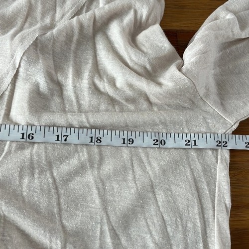 NWT Free People Oversized Lightweight Jersey Tunic Top Blouse XS Cream - Picture 10 of 12