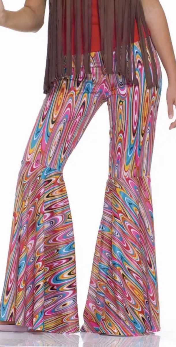 パンツ 60s 70s wrong where Forum Hippie Go Go 60s 70s Wild Swirl Bell Bottom Pants