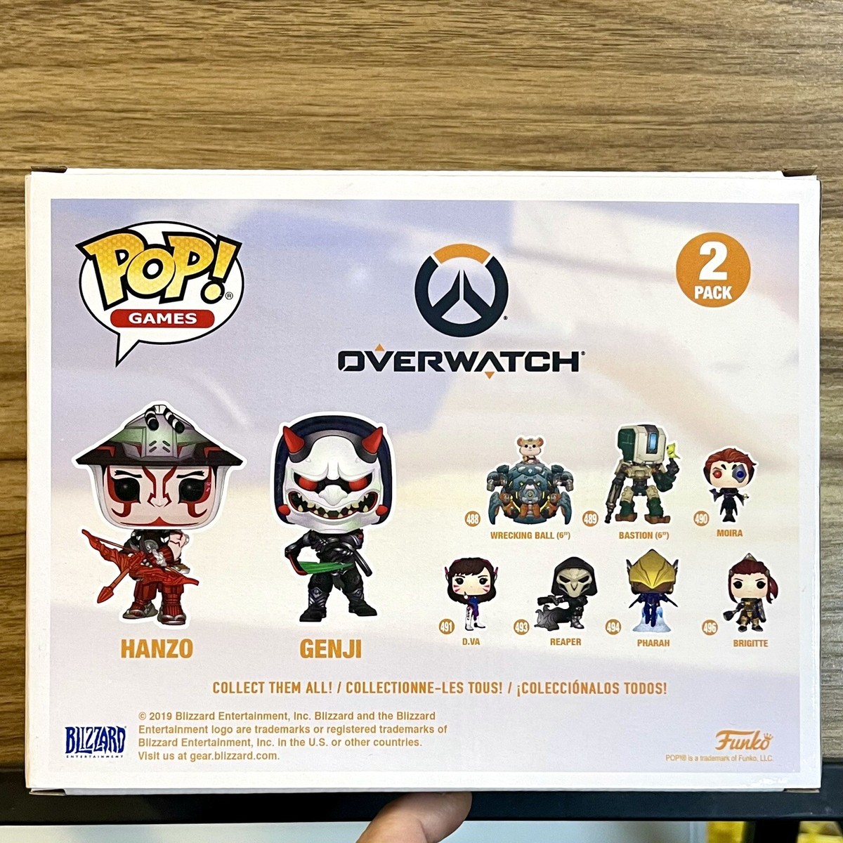 Hanzo and Genji Funko Pop! 2 Pack Overwatch GameStop Limited