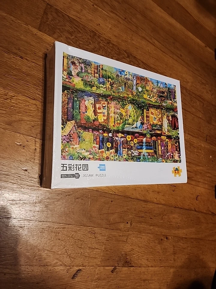 Rompecabezas 1000 piezas buscar y encontrar jardín (sellado) Foto 4 de 4