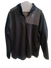 Browning Black And Gray Pullover XL Made In USA