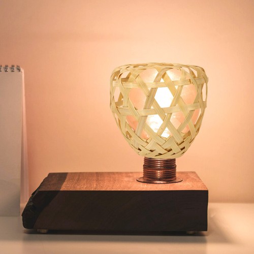 4Pcs Ceiling Fan Light Lamp Shade Replacement Bamboo Lampshade New - Picture 12 of 12