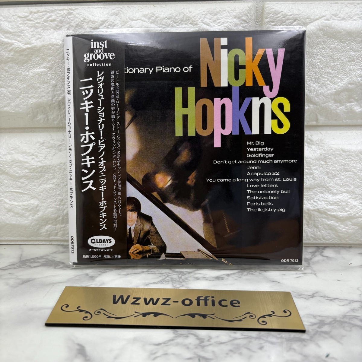 The Revolutionary Piano Of Nicky Hopkins with Bonus Tracks JAPAN 
