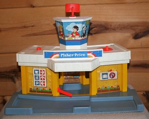 fisher price airport vintage
