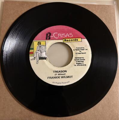 FRANKIE WILMOT / TREASON レゲエ　ジャマイカ　レコード FRANKIE WILMOT / TREASON レゲエ ジャマイカ レコード Frankie