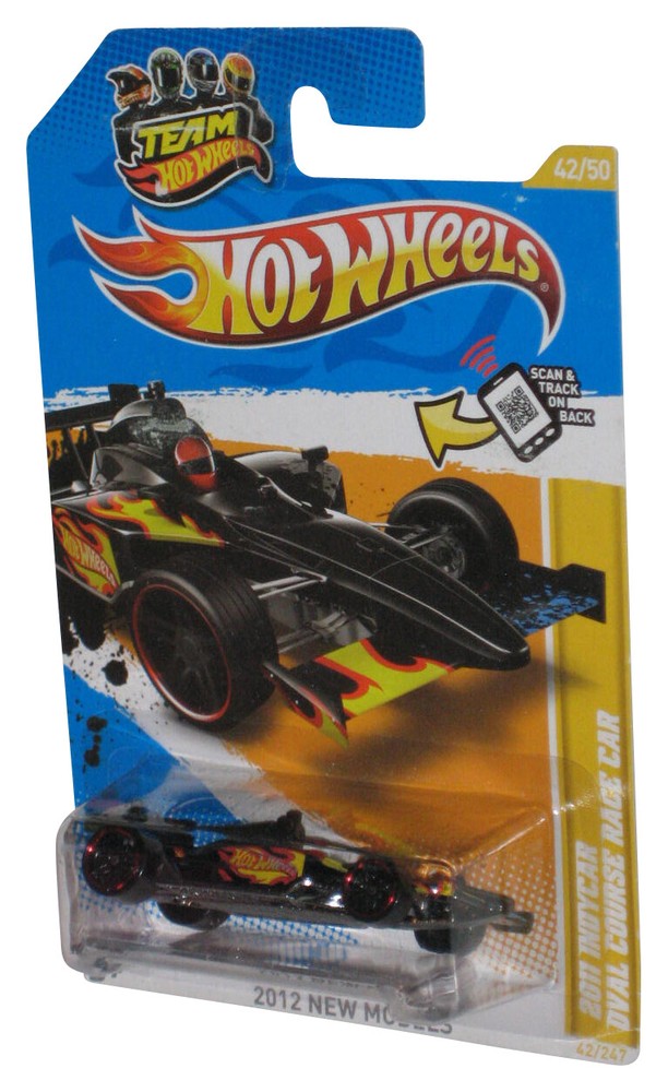 Hot Wheels 2012 New Models 42/50 Black 2011 Indycar Oval Course Race Car Toy 42/