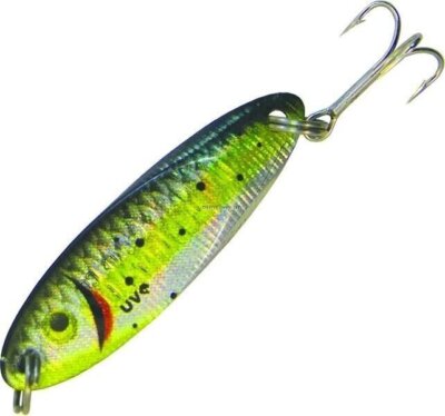 Acme Kastmaster Fishing Lure Crystal Minnow 1/4oz Foil Emerald Shiner SW10/FES