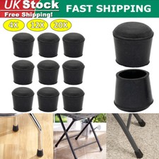 4-20Pc Floor Protectors Non-slip Rubber Leg Tip Caps Table Chair Foot Cover 25mm