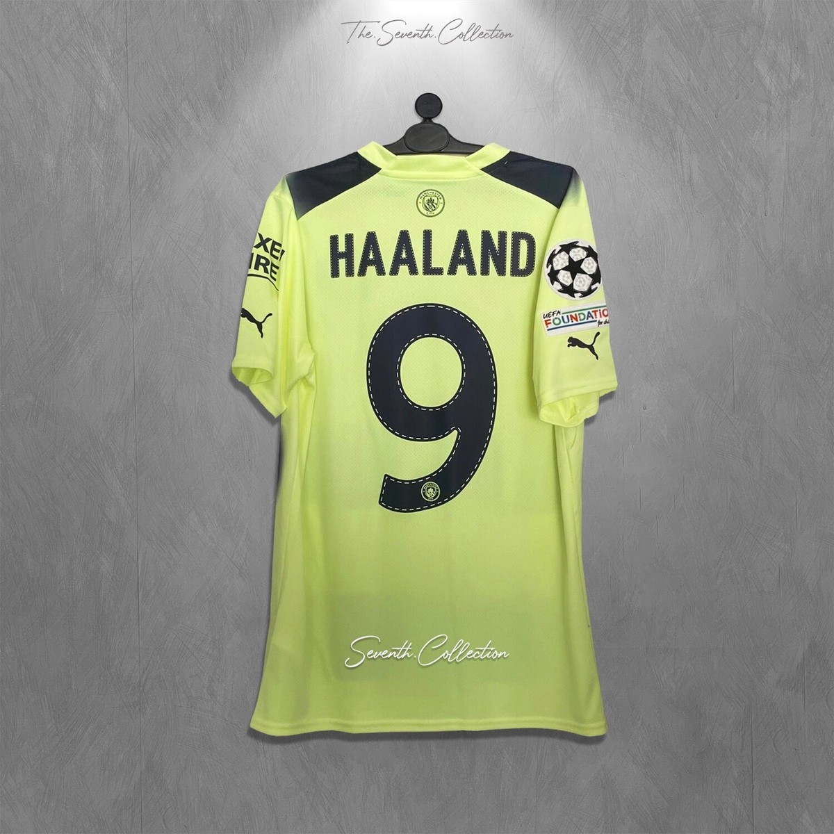 Manchester City 2022/23 Official 3rd Jersey Haaland Champions