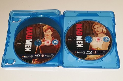 Mad Men Season 1, 2 and 3 Limited Premium Edition (2010) - 9x Blu-ray Disc Set - Picture 19 of 20