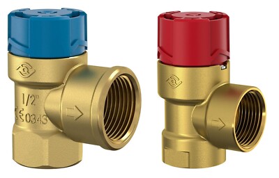 Flamco Sicherheitsventil 1/2'' - 3/4'' 3 6 8 10 bar Überdruckventil Boiler Wasser