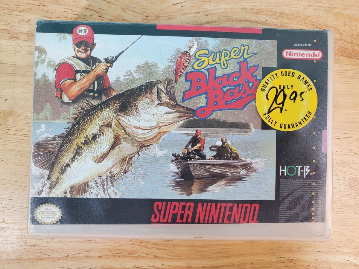 Super Black Bass Super Nintendo Game | eBay Super Black Bass Super Nintendo Game | eBay