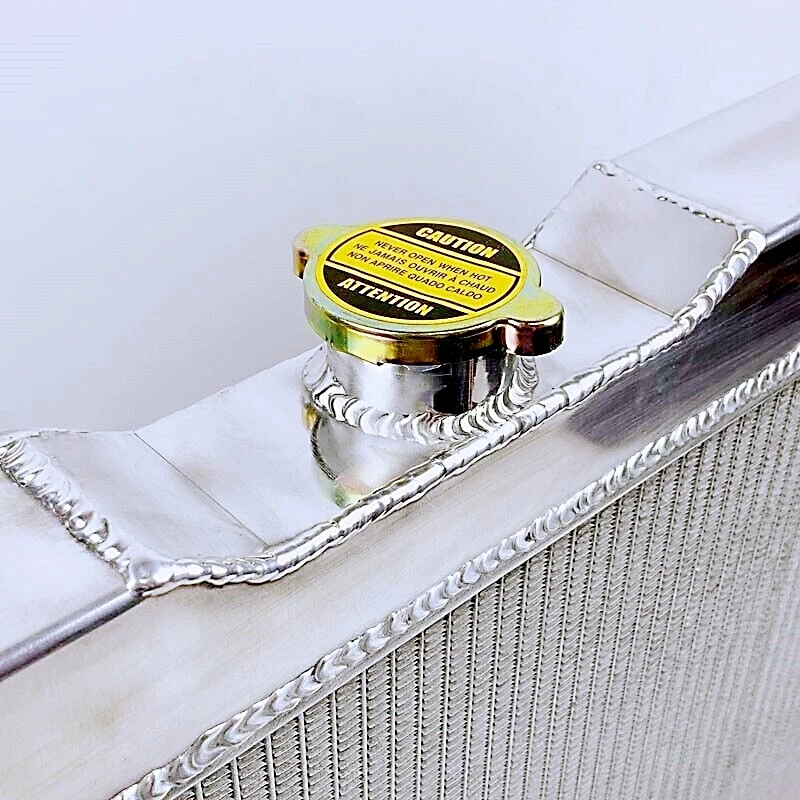 Radiador de aluminio de 2 filas para Chevy Bel Air/Biscayne/Caprice/Impala 1959-1965 Foto 4 de 4