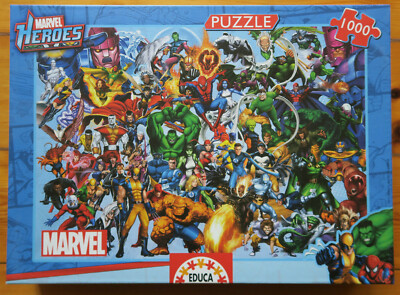 MARVEL Heros 1000 Teile Puzzle EDUCA