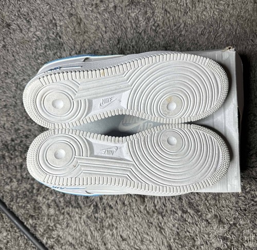 Size 9.5 - Nike Air Force 1 '07 Low University Blue - Picture 7 of 10