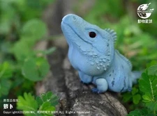 Animal Heavenly Body Cyclura Lewisi - Blue Iguana Lizards Statue