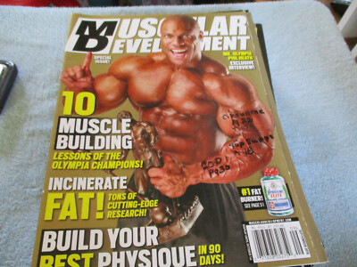 Muscular Development Magazine Sept 2018 Special Edition Mr Olympia Phil Heath