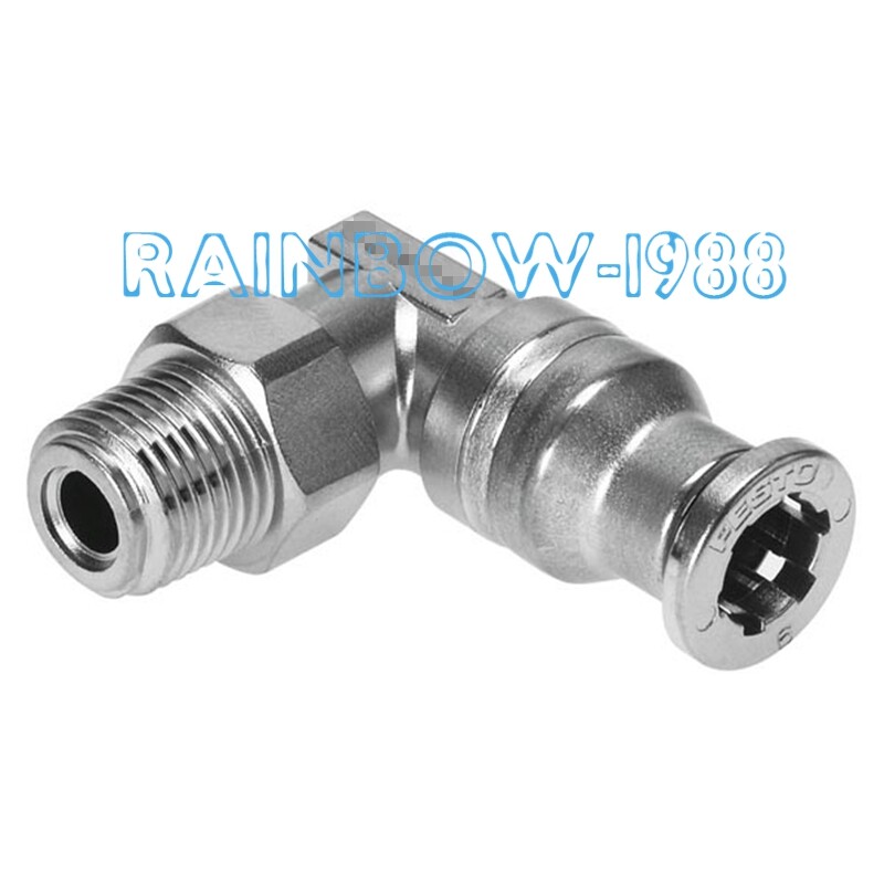 FESTO stainless steel L-shaped tracheal threaded joint CRQSL-1/8-8 162873