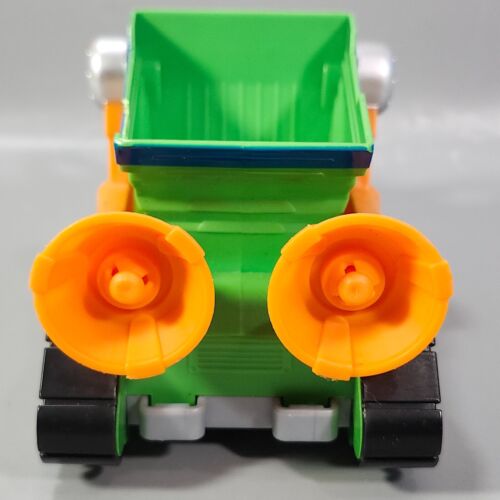 Paw Patrol Mighty Movie Rocky Figure Riciclatore Moto Cucciolo Deluxe Wheelie Moto - Foto 8 di 24