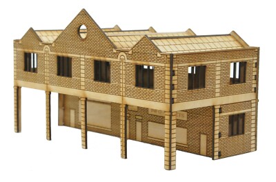 N-BS001 Busbahnhof Spur N Modell Laser Cut Bausatz