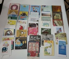 Hallmark  More Greeting Cards  Envelopes Mixed Lot of 58 Read     GF 