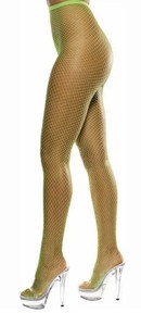 One Size Smiffys Womens Footless Net Tights Size