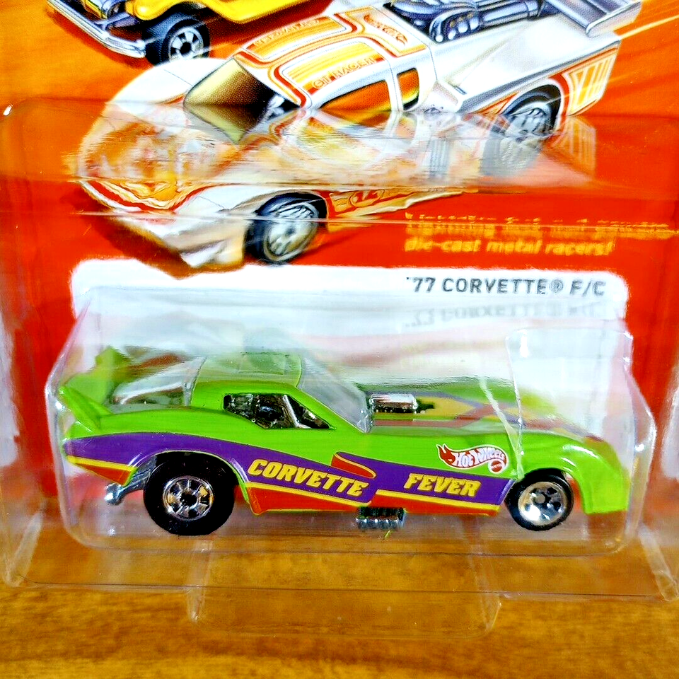 Hot Wheels The Hot Ones '77 Corvette F/C Lime Green BW 5SP 2012