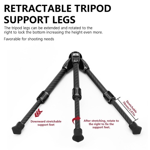Carbon Fiber Tripod for Photographers and Bloggers with Lightweight Designing - Bild 6 von 8